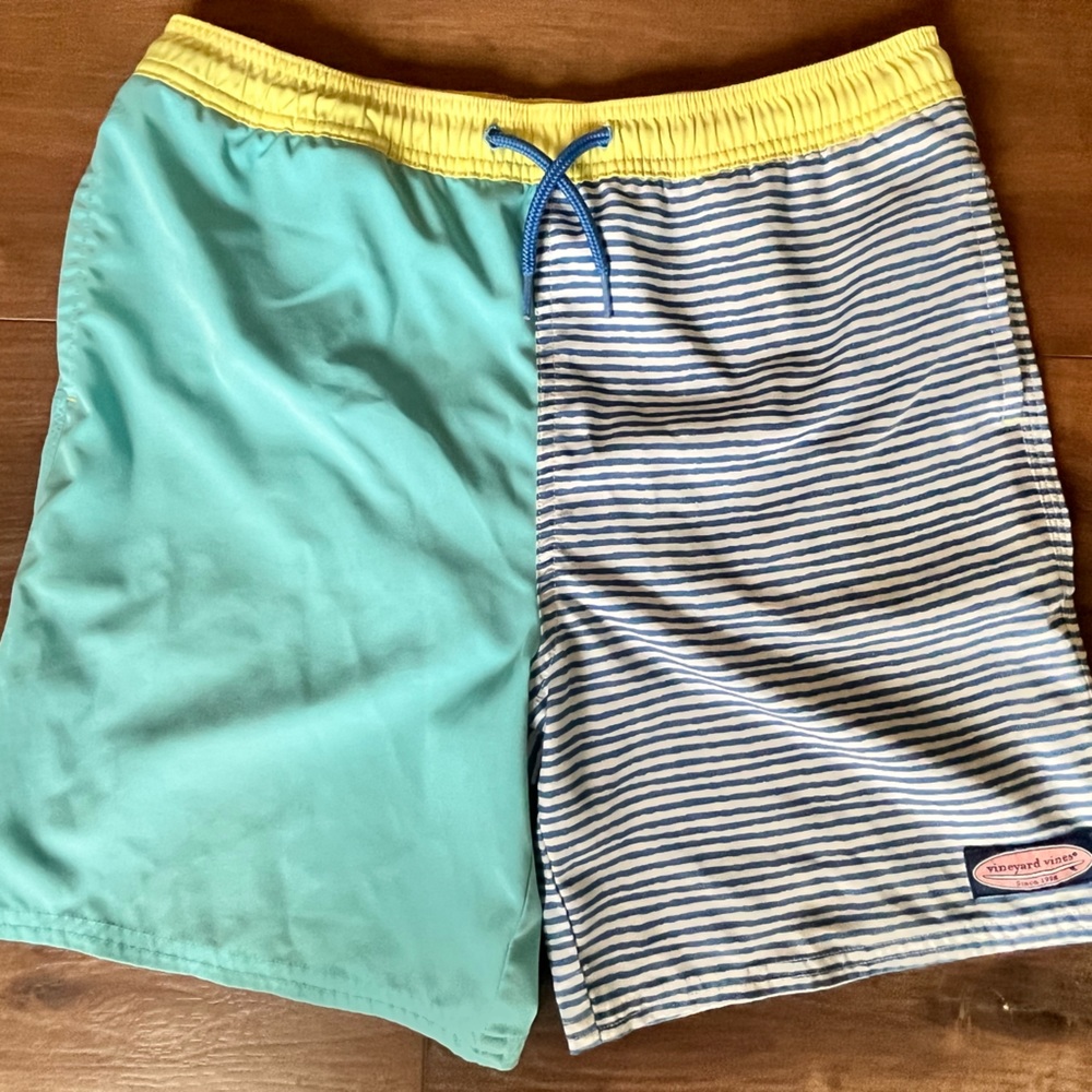 Vineyard Vines Boys Swim Trunks Size L (16)